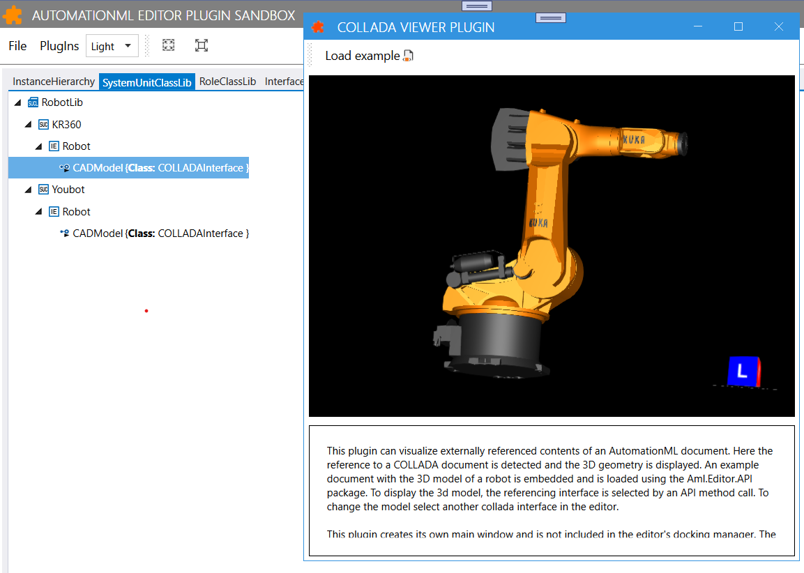 AutomationML Editor Plugin